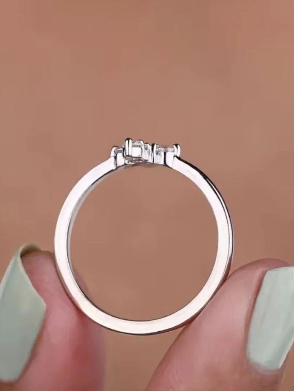 ✝️✝️NEW✝️✝️ BEAUTIFUL!! S925 Sterling Silver CZ Cross Ring